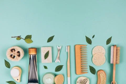 Zero waste cosmetics Stock Photos