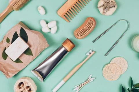 Zero waste cosmetics Stock Photos