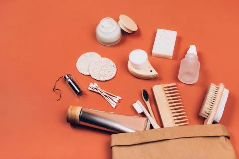 Zero waste cosmetics Stock Photos