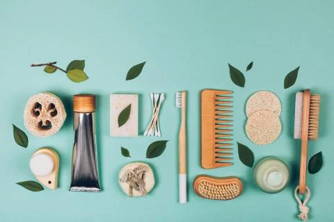 Zero waste cosmetics Stock Photos
