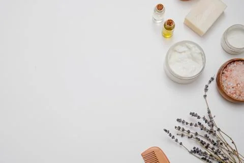 Zero waste natural spa concept: eco organic products for health products, no 写真素材