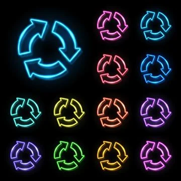 Zero Waste Reuse Recycle icon for web internet. Illustrazione stock