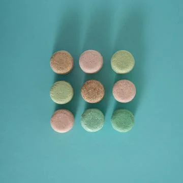 Zero waste solid shampoo Stock Photos