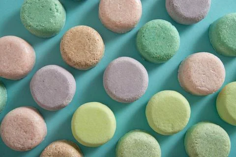 Zero waste solid shampoo Stock-Fotos