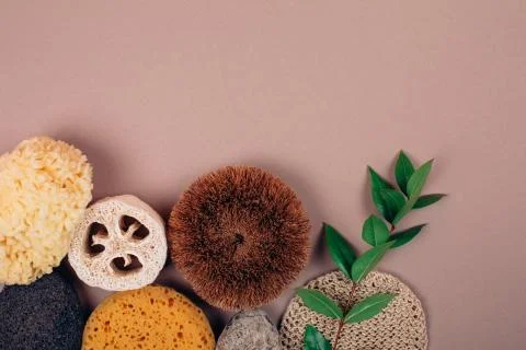 Zero waste sponge Stock Photos