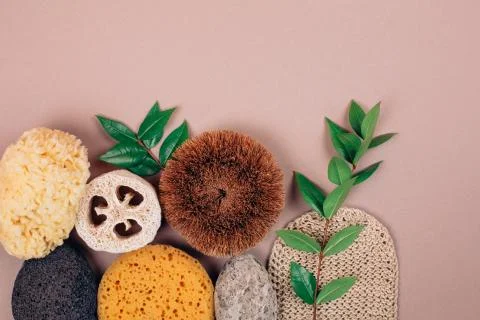 Zero waste sponge Foto stock