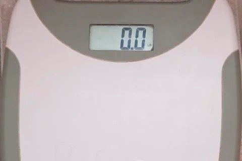 Zeroed out scale Stock-Fotos