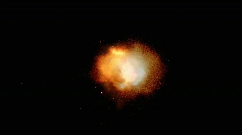 ZeroG Explosion - ZG012HD Stock Footage 588520