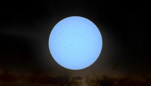 Zeta Reticuli Binary Star HIP 15330 イラスト素材