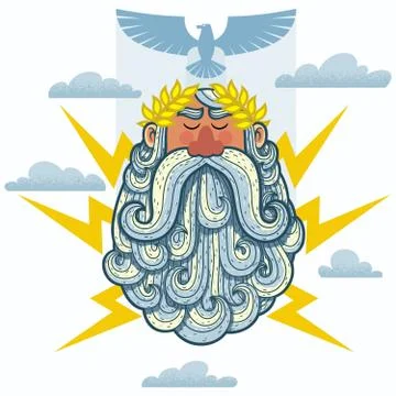 Zeus Stock Illustration