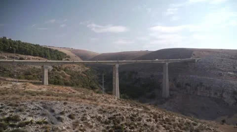 Zfat bridge P1 스톡 동영상 8995087