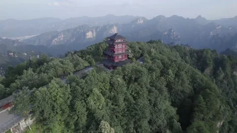 Zhangjiajie tower Vídeos de archivo 209149783