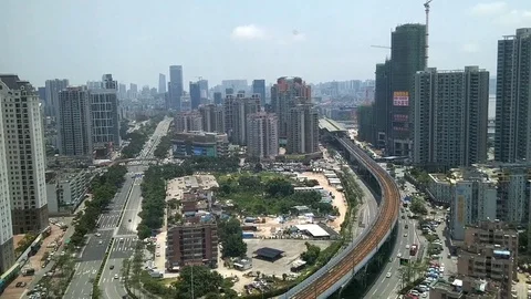 Zhuhai properties Stock Footage 107872955