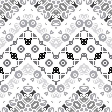 Zickzack laufen seamless graphical pattern with zig zag Copyright: xZoonar... 写真素材