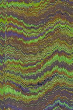 Zig-zag abstract patterned colorful illustration Stock Illustration