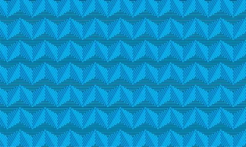 Zig zag blue background, 3d pattern texture Stock Illustration