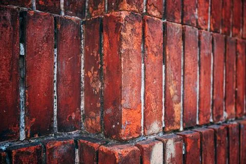 Zig-zag brickwork pattern as background Stock Photos