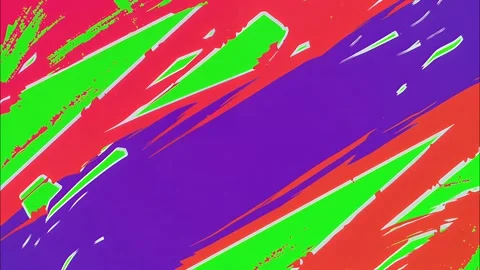 Zig-Zag Comic Texture Hand-Drawn Strokes Pattern Loop Stock Footage 315212162