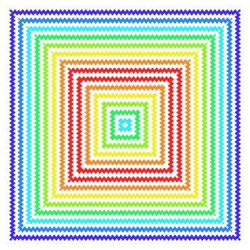 Zig Zag design Stock Illustration