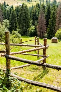 The zig-zag fence Фото