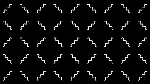 Zig zag line animation video Stock Footage 330425673