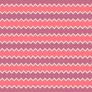 Zig Zag Lines Colorful Pattern Background Vector Stock Illustration