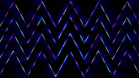 Zig zag lines Stock Footage 158149564