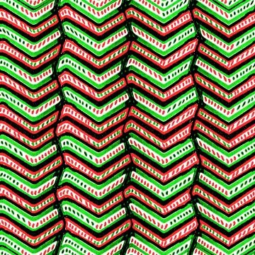 Zig Zag Multicolored Ethnic Pattern 스톡 사진