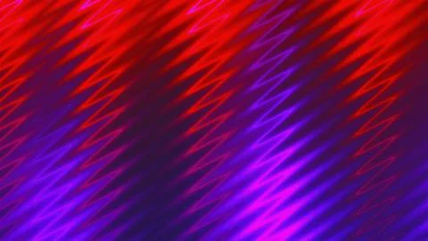 Zig zag neon lines Stock Illustration