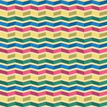 Zig Zag Pattern Background Stock Illustration