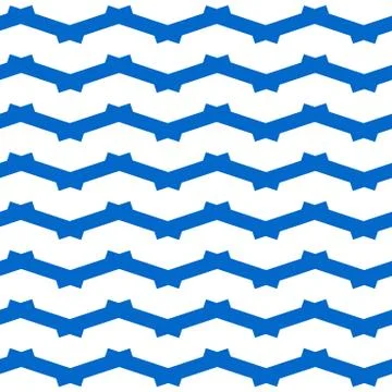 Zig zag pattern Stock Illustration