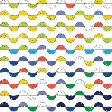 Zig Zag Pattern Stock Illustration
