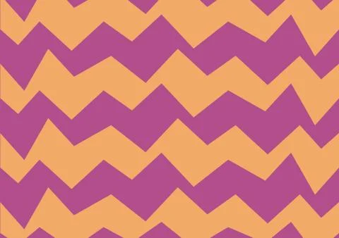 Zig zag pattern template for children kids Stock Illustration