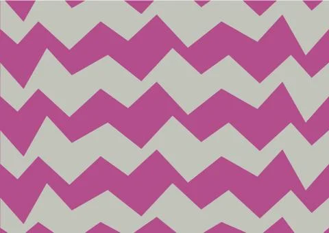 Zig zag pattern template for children kids Stock Illustration