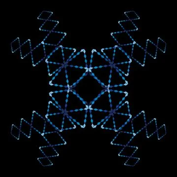 Zig zag pattern textile vector art Stock Illustration