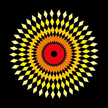 Zig zag pattern textile vector art Stock Illustration