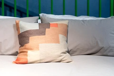 Zig Zag Pillow Stock Photos
