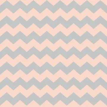 Zig zag pink and grey tile vector pattern Stock Illustration