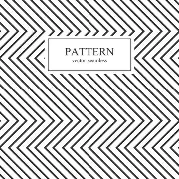 Zig zag seamless geometric pattern. Stock Illustration