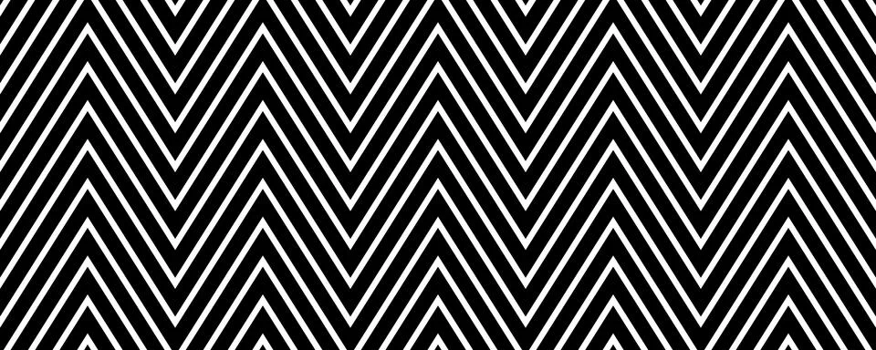 Zig zag seamless pattern. Black and white chevron ornament background. Repeating 스톡 일러스트