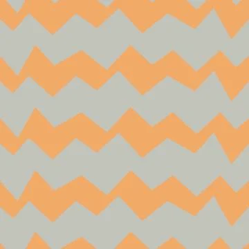 Zig zag seamless pattern template for children kids Illustrazione stock