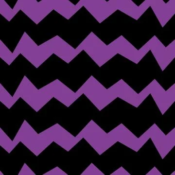 Zig zag seamless pattern template for children kids Stock Illustration