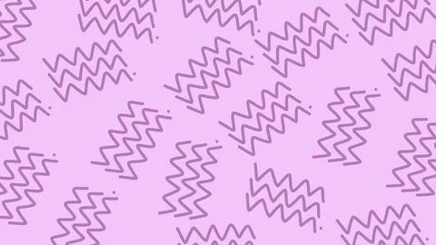 Zig zag Seammles pattern doodles 스톡 일러스트