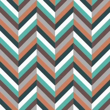 Zig zag vector pattern. ethnic seamless ornament 스톡 일러스트