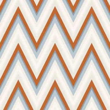 Zig zag vector pattern. ethnic seamless ornament Stock Illustration