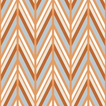 Zig zag vector pattern. ethnic seamless ornament Stock Illustration
