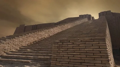 ZIGGURAT UR / ZIGGOURAT UR Stock Footage