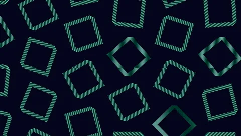 Zigzag black and green rectangular pattern Vídeos de archivo 311601722