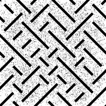 Zigzag black segments 5464 Stock Illustration