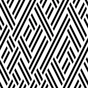 Zigzag black segments 9409 Stock Illustration
